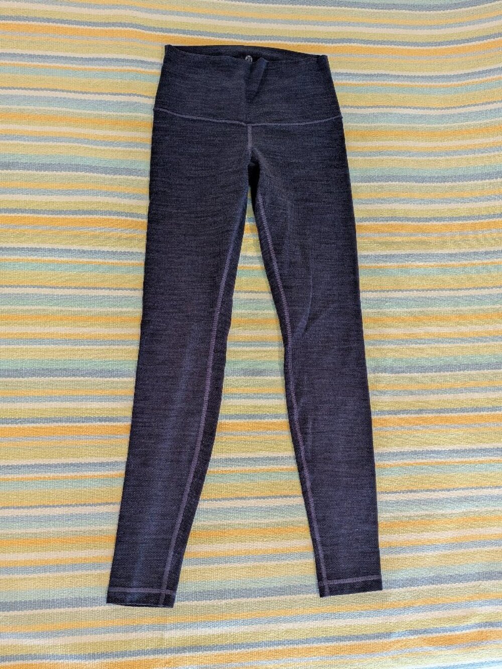 ⭐ Lululemon Wunder Under Leggings (Roll Down) - Space Dye - Size 4/6